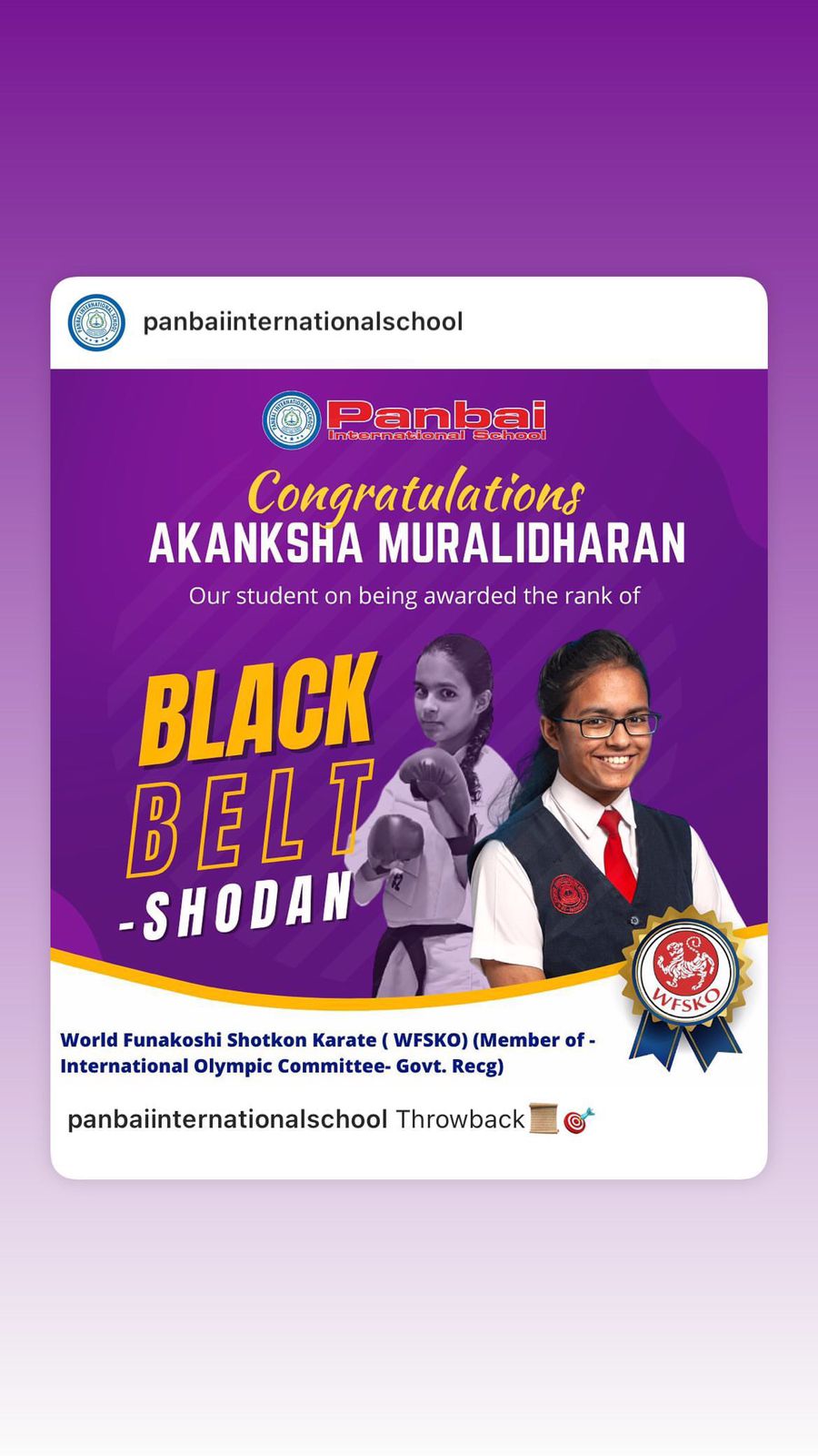 girl-winning-black-belt-shodan-Panbai-International-school