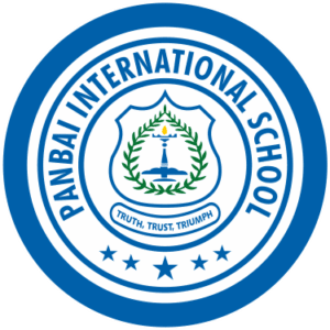 Panbai-International-School-logo-Mumbai-5 Stars-lamp-ferns-Truth-Trust-Triumph-Santacruz-Mumbai