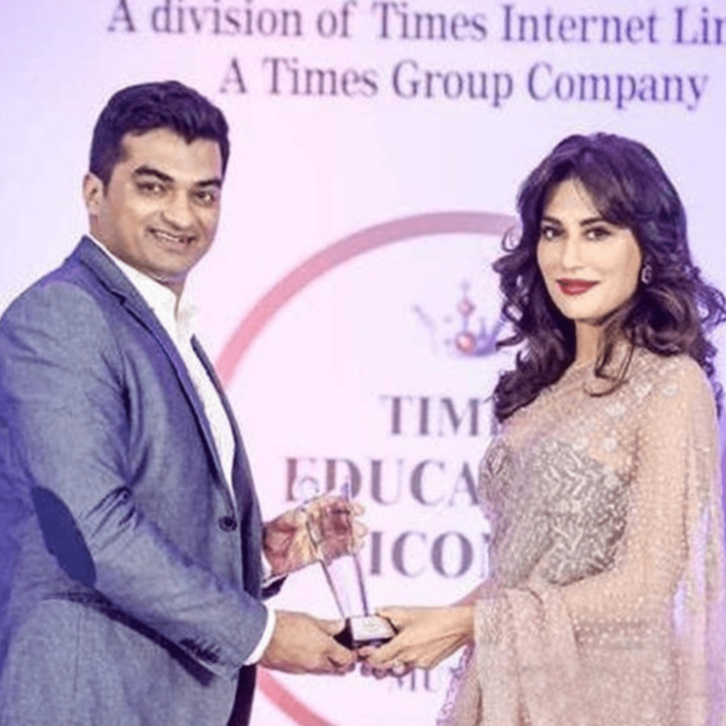 Panbai International School was honoured by Chitrangada Singh at Times Education Icon Awards 2018 in Best International schools category