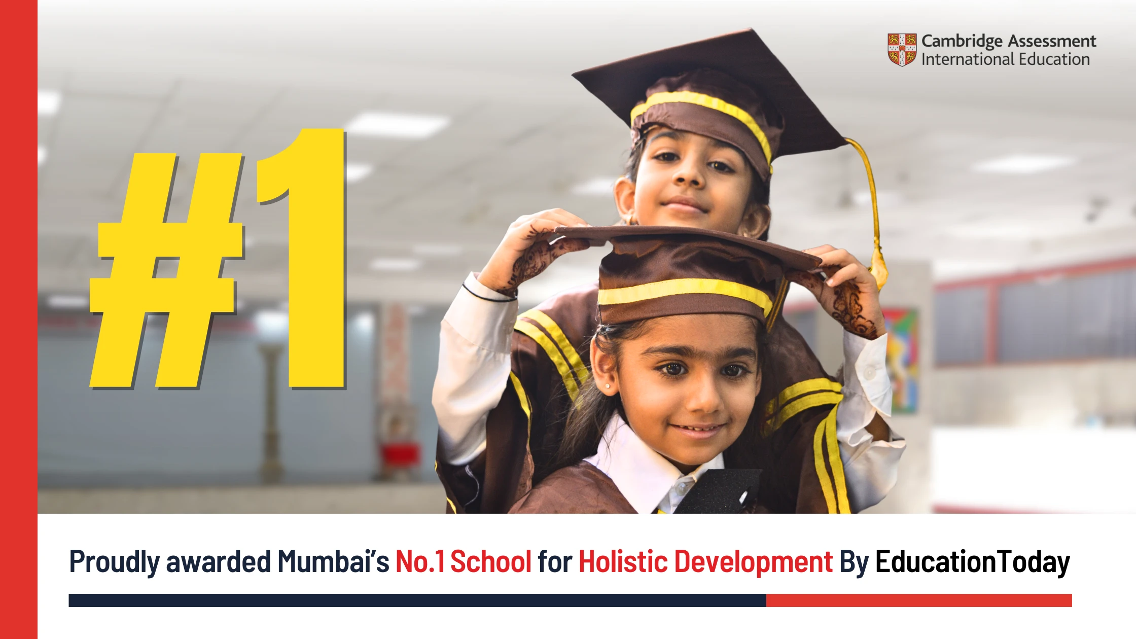 Ranked Best International school in Mumbai by Education Today