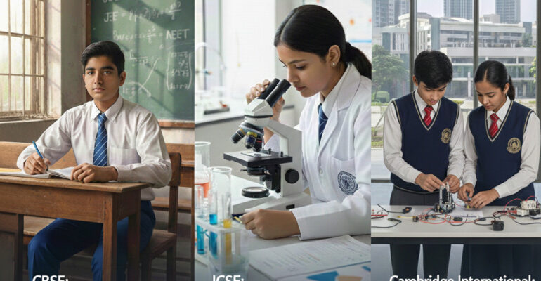 which boards to select CBSE, ICSE or Cambridge in India?