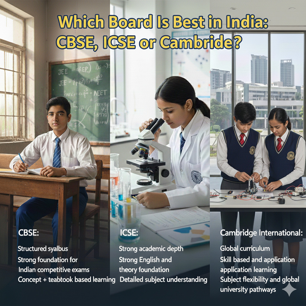 Which Board Is Best in India: CBSE, ICSE or Cambridge?