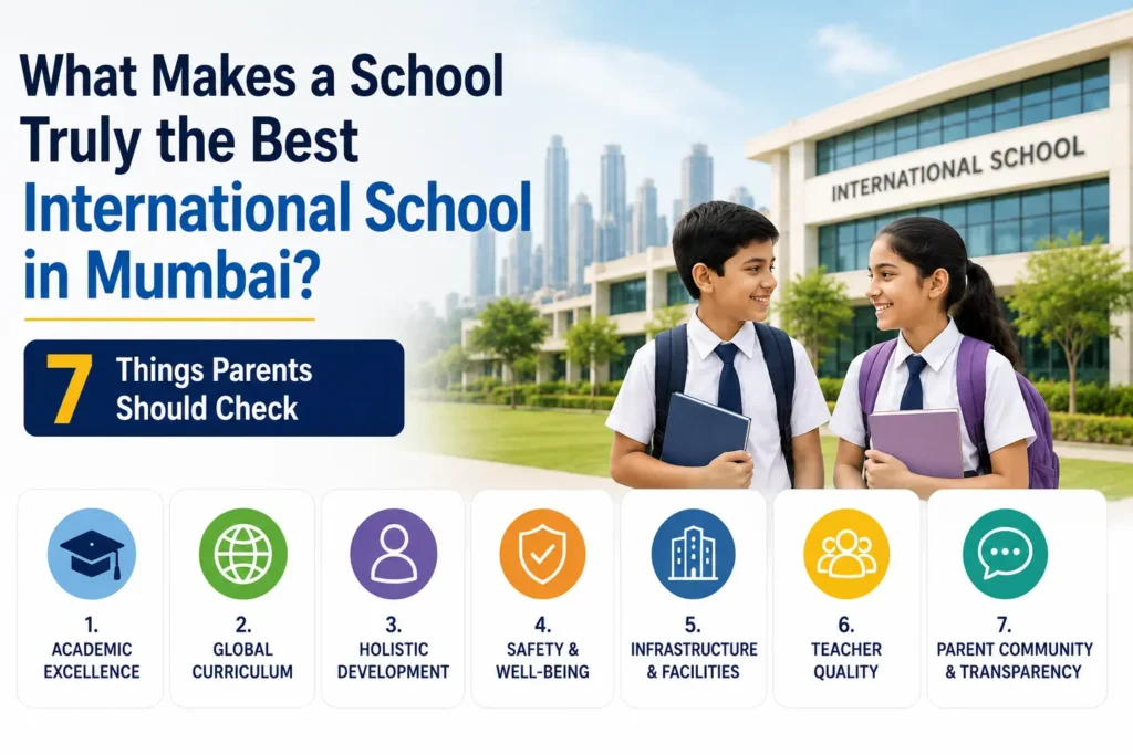 What Makes a School Truly the Best International School in Mumbai? 7 Things Parents Should Check