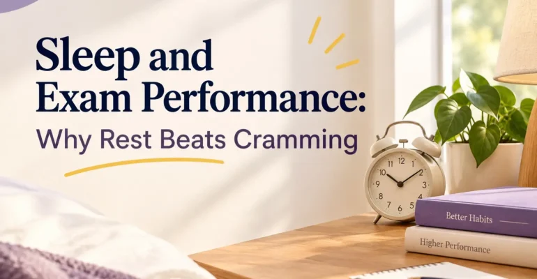 Sleep and Exam Performance: Why Rest Beats Late-Night Cramming